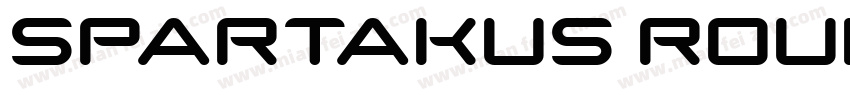 SparTakus Round字体转换